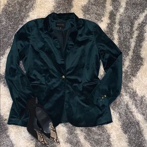 Adrienne Vittadini Velvet Blazer